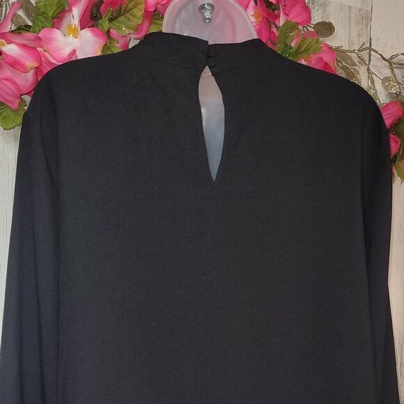 NWT Avec Les Filles Tie Front Blouse - Picture 9 of 11